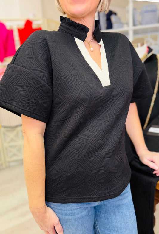 The Tabbie Textured Top