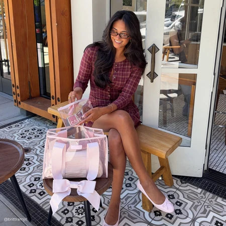 Case-Mate/ Jelly Tote Medium/ Ballet Pink Bow