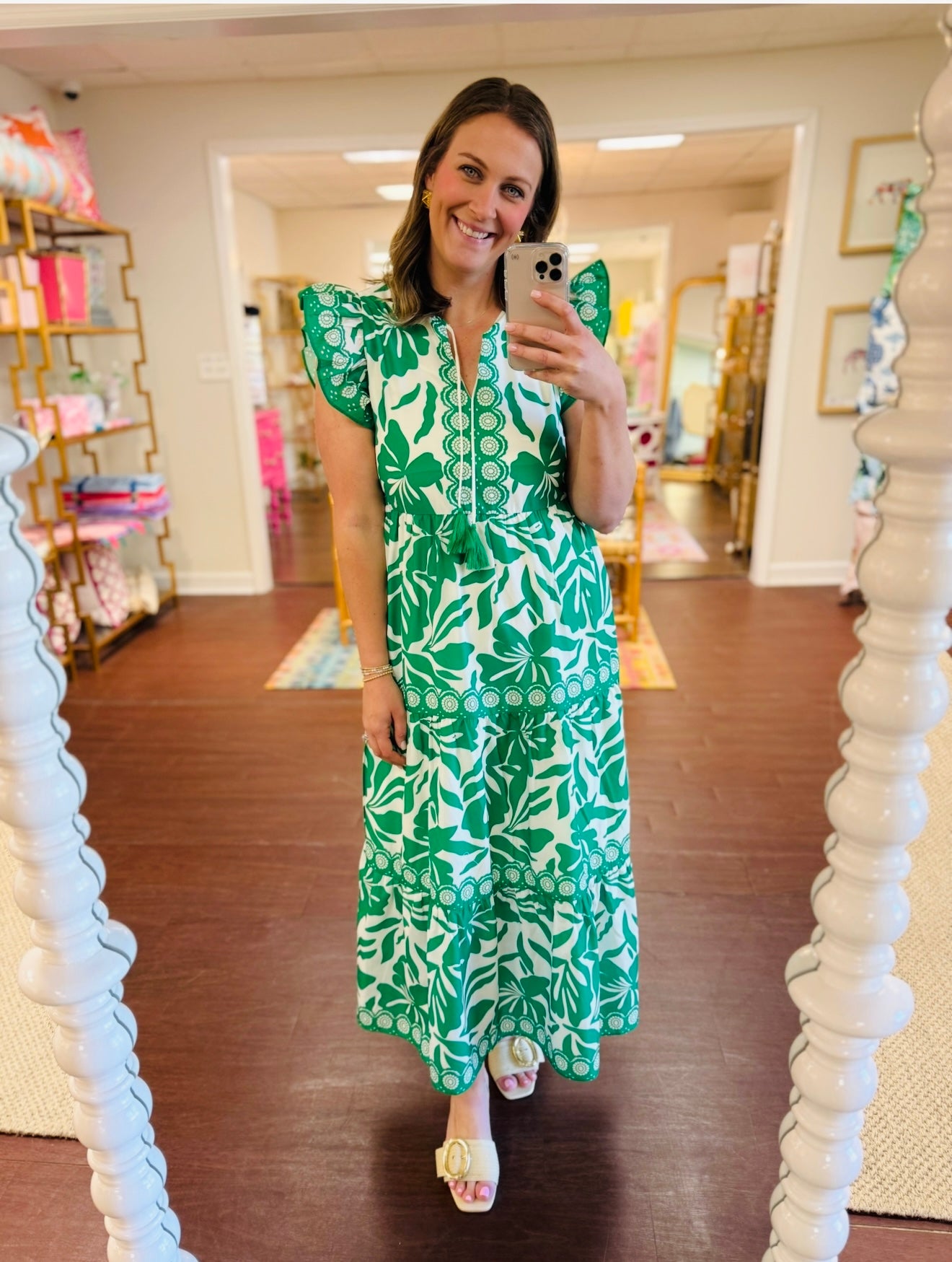 The Emerald Moments Maxi Dress