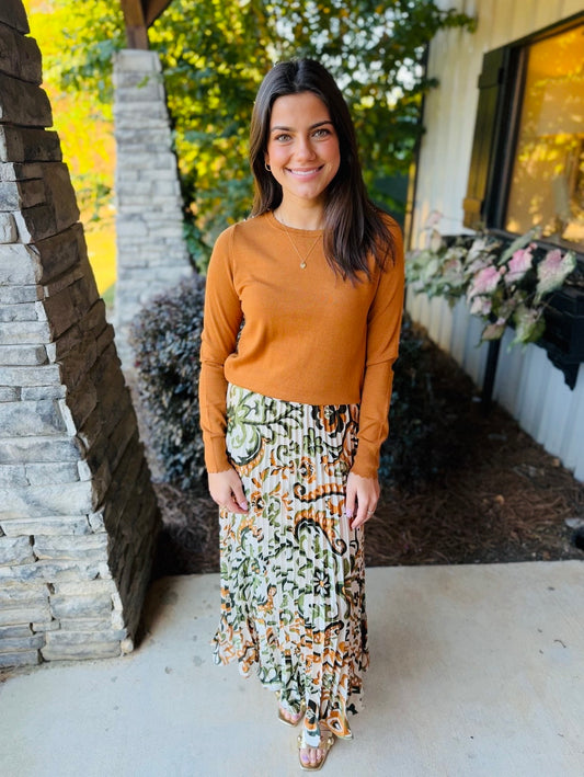 The Palli Pleated Skirt