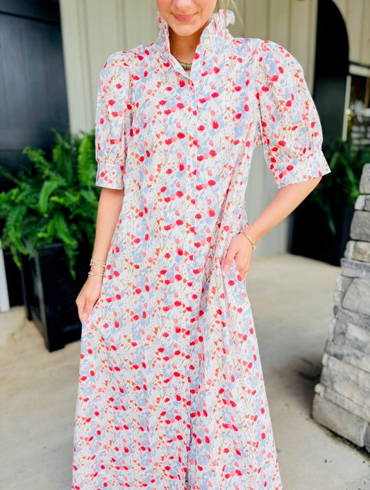 The Frannie Floral Dress