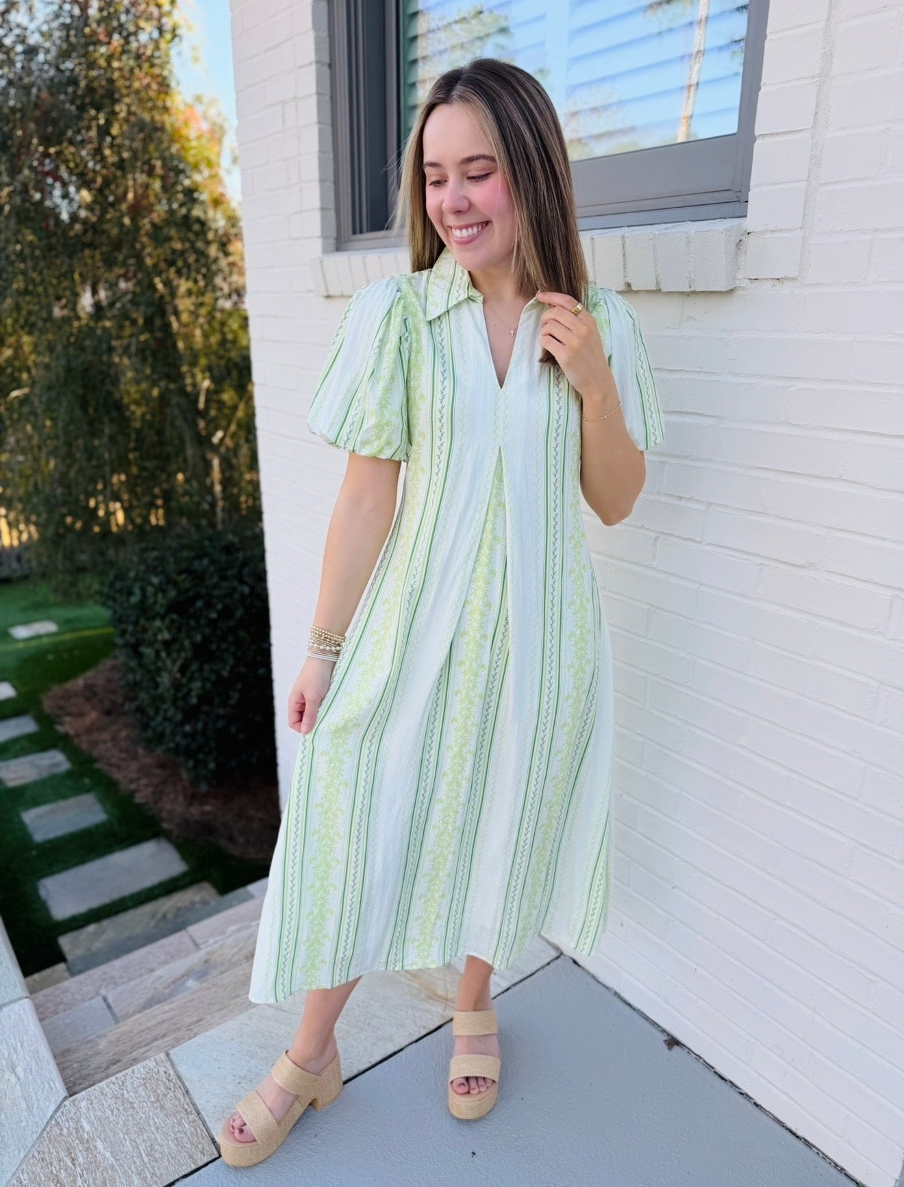 The Pamela Printed Dress
