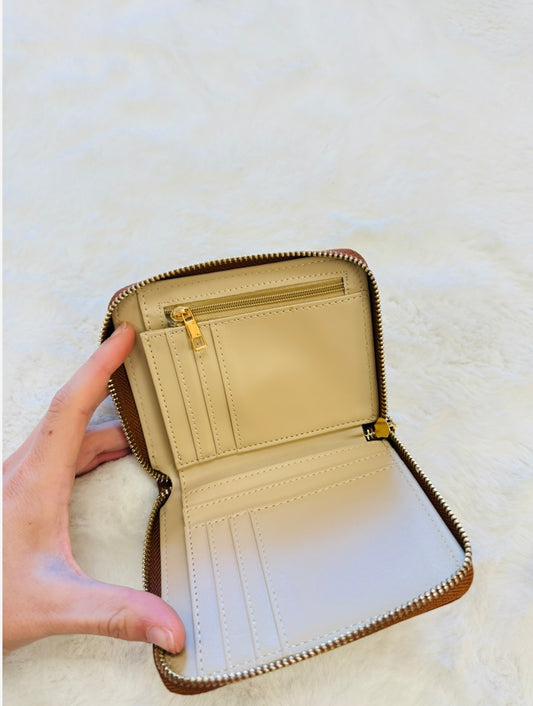 The Blakely Wallet/ Saddle EC