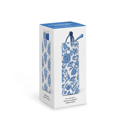 "Looking Good" Blue Eyeglass Holder