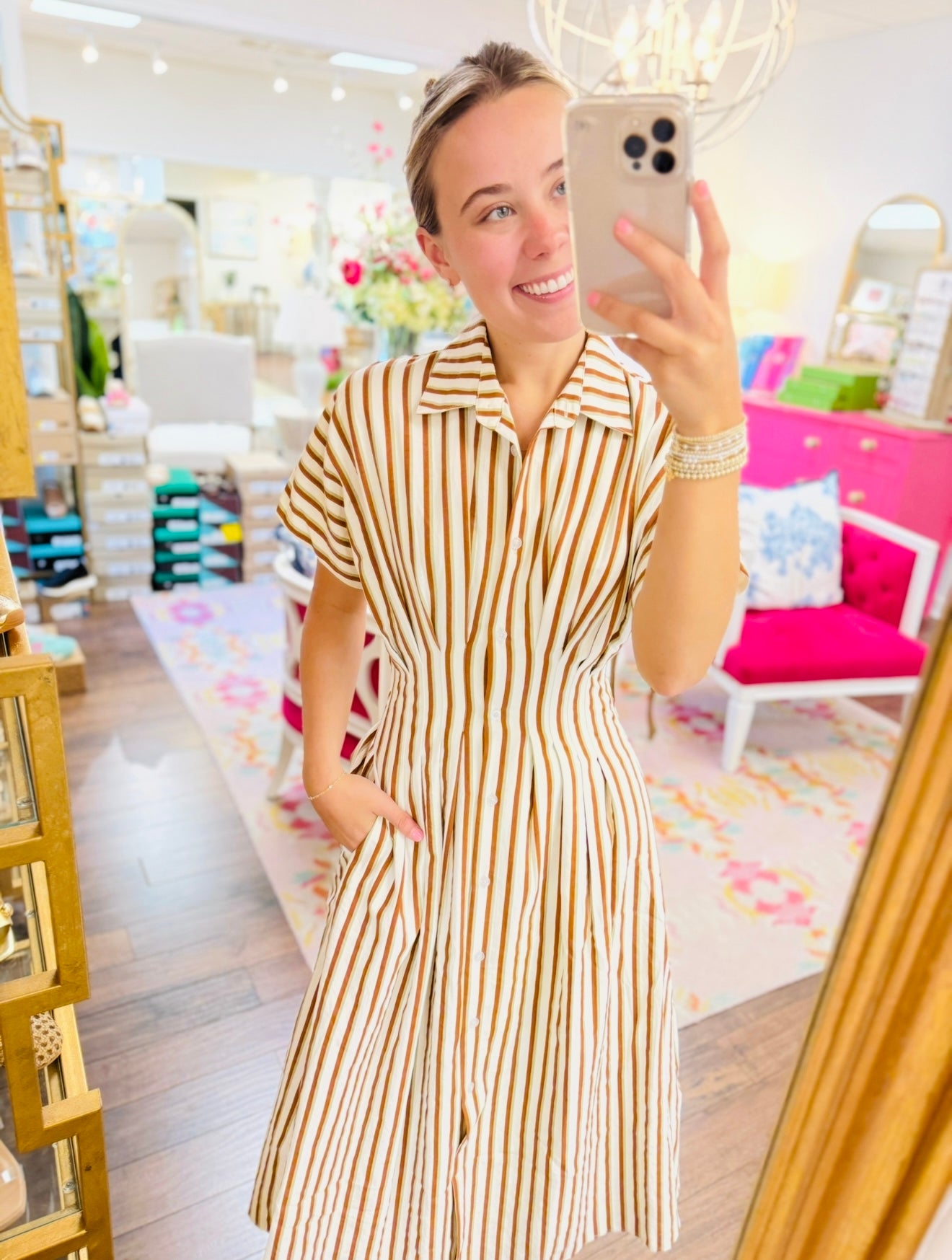 The Sawyer Striped Maxi