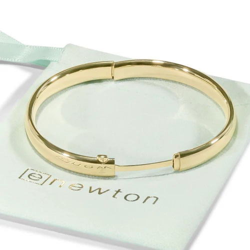 ENewton/ Cherish Gold Bangle Bracelet-Medium