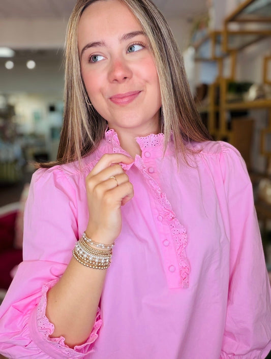 The Ernie Eyelet Top