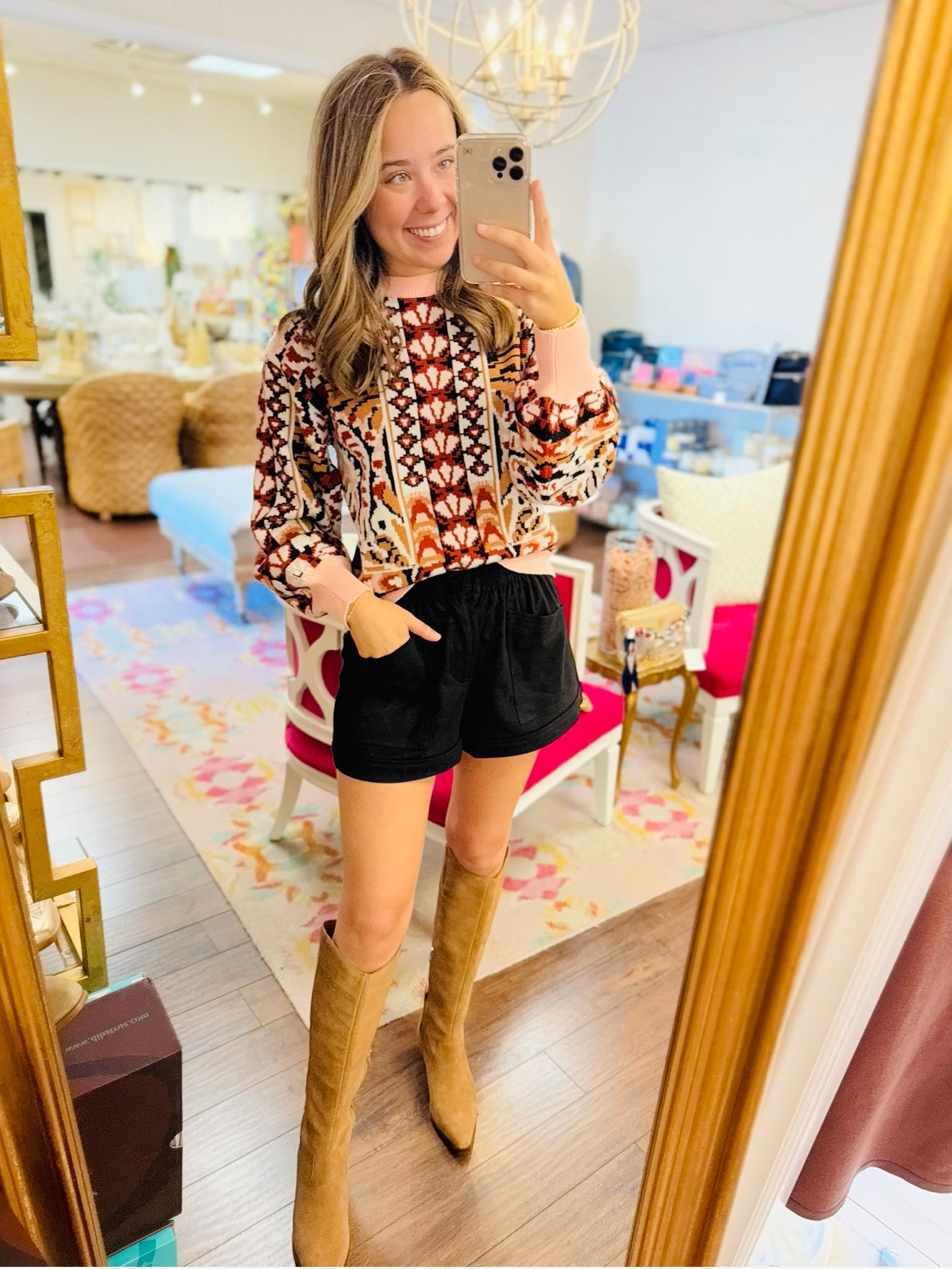 The Pippin Printed Sweater