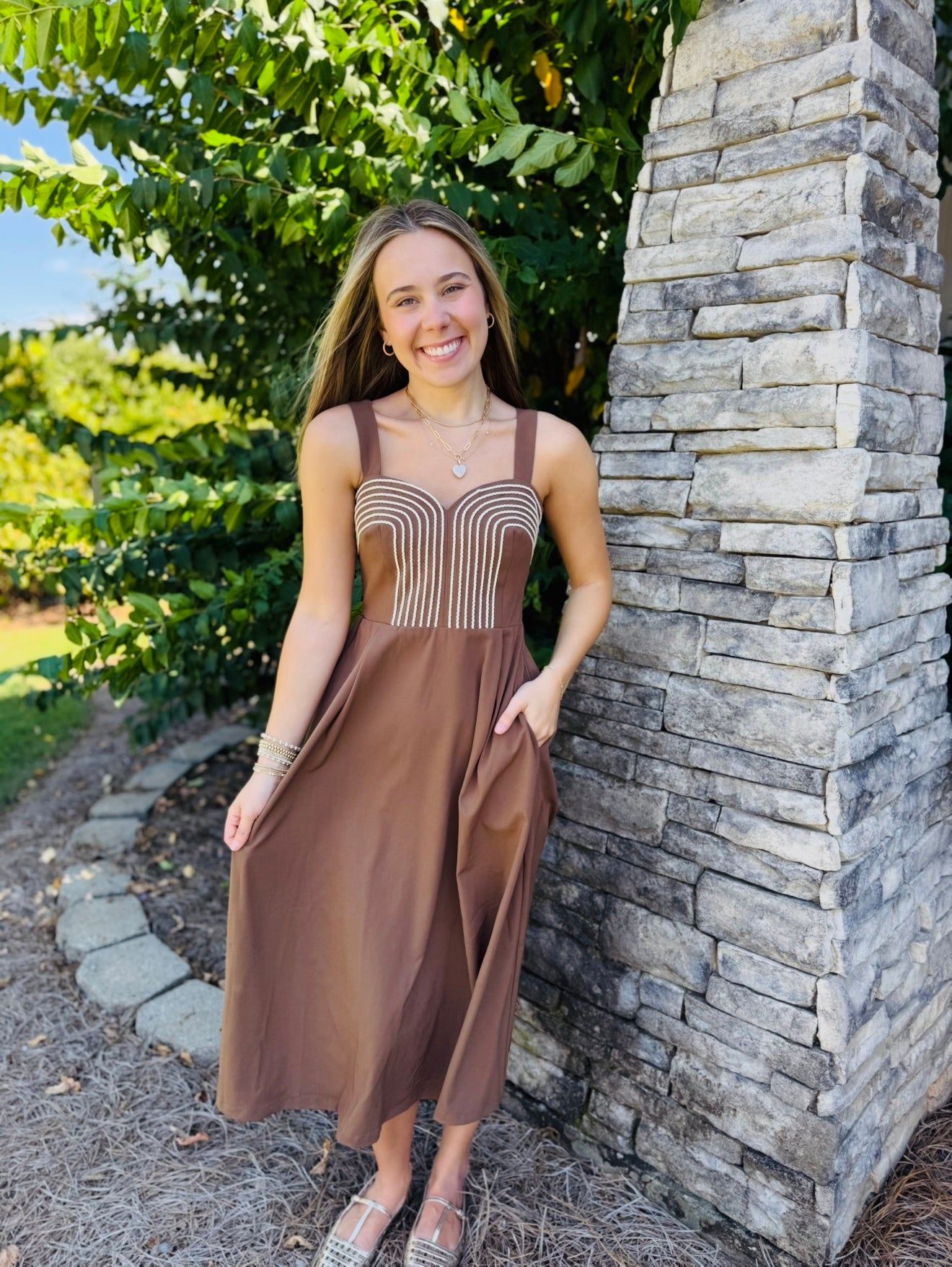 The Ella Embroidered Dress