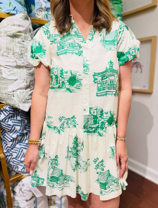 The Emerald City Dress/ FINAL SALE