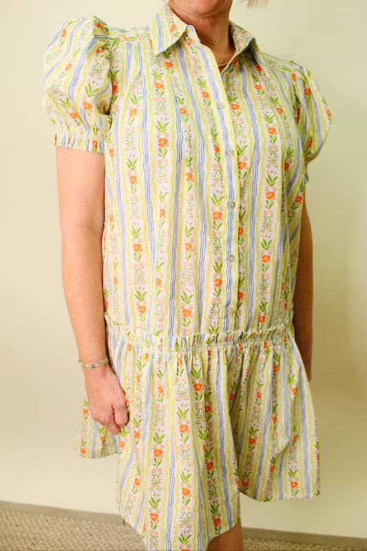 The French Floral Dress