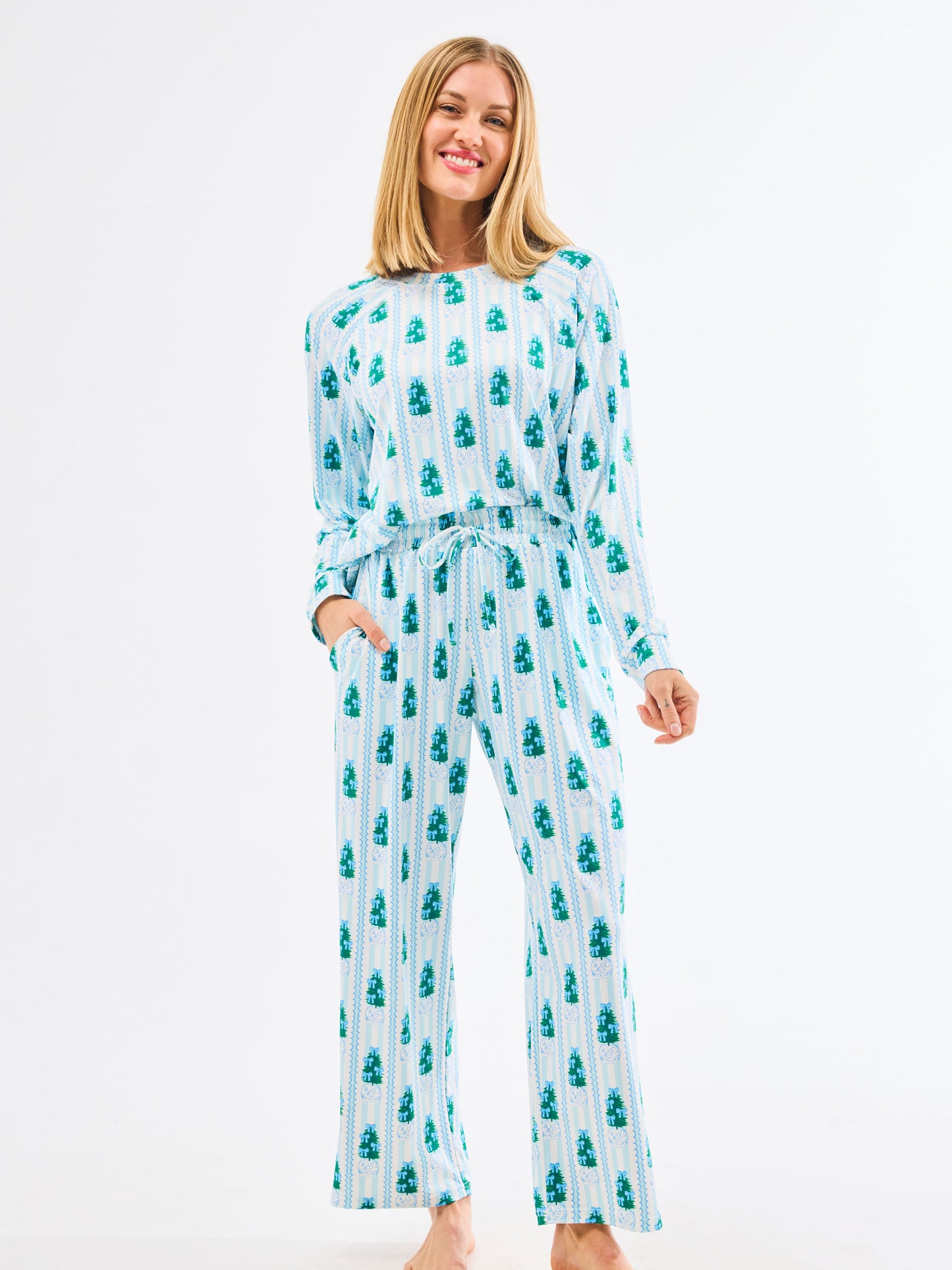 MS/ Annie Pajama Set/ Ginger Jar Joy