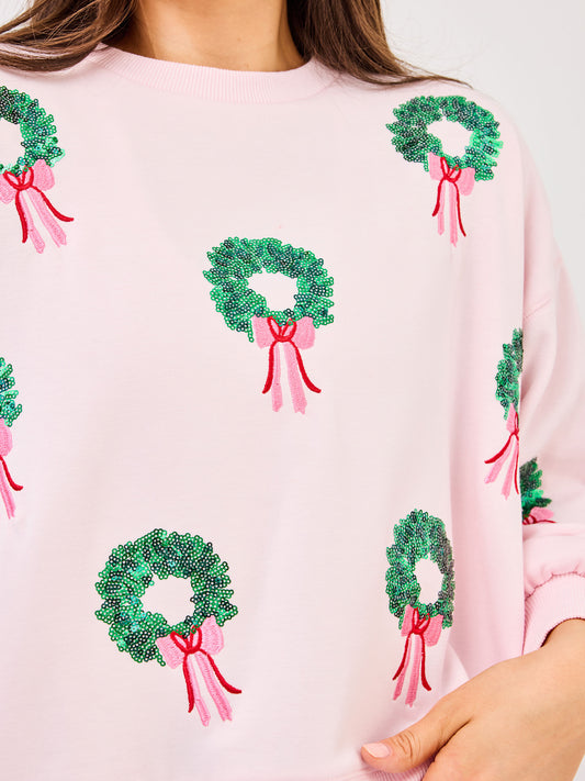 MS/ Millie Sweatshirt/ Wreaths