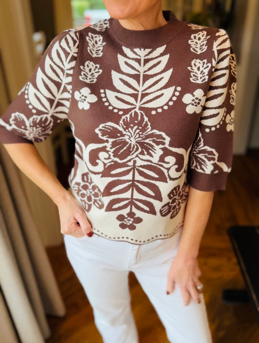 The Krewe Knit Top