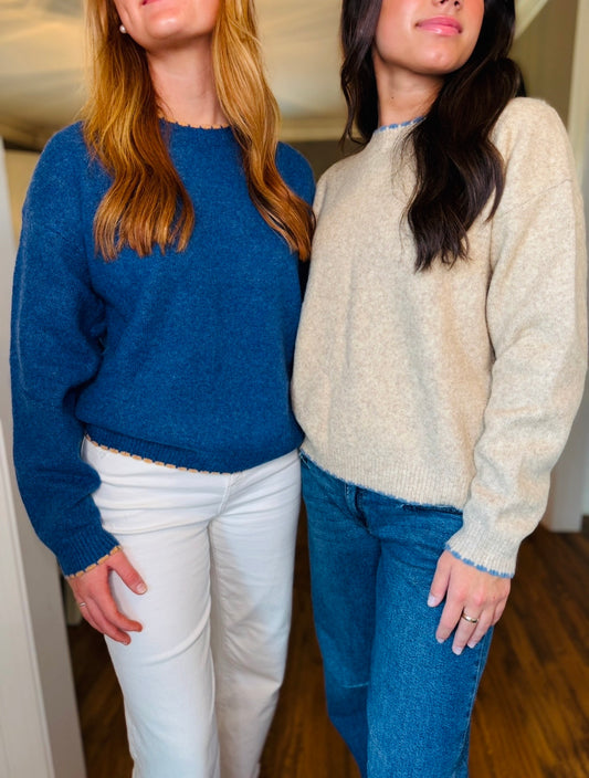 The Sonnie Stitched Sweater