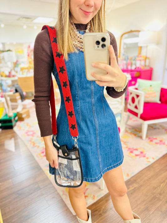 The Rachel Rectangle Clear Bag