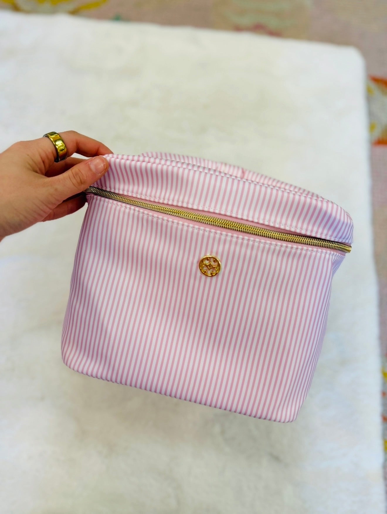 MS/ Pink Stripe/ Ultraglam Bag