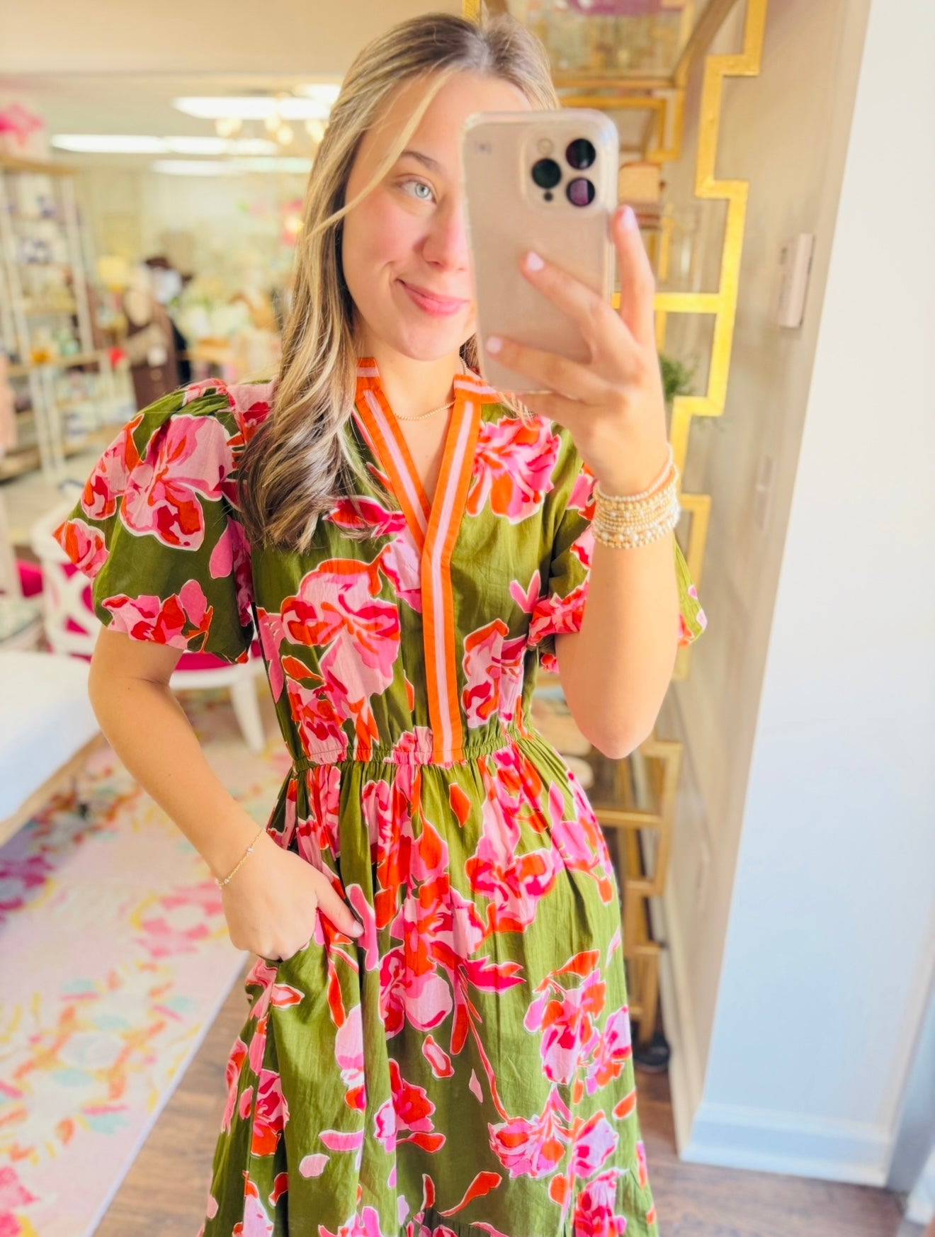 The Petra Printed Dress