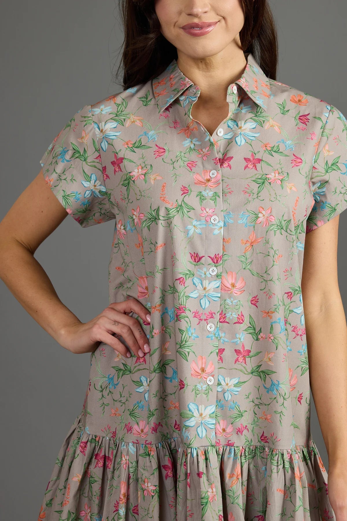 Double A/ The Jenny Dress/ Trellis