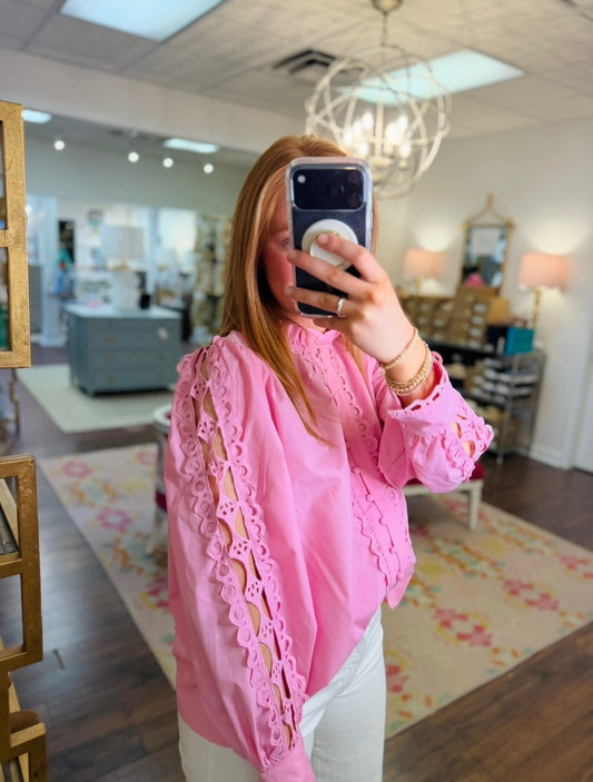 The Lottie Lace Blouse