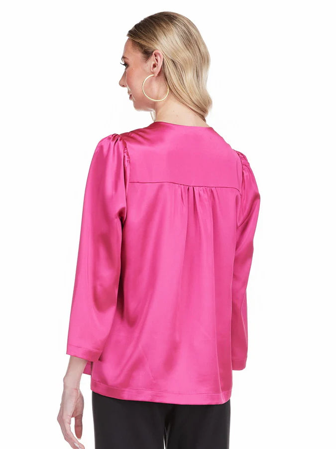 Jade/ The Zola Zip Blouse
