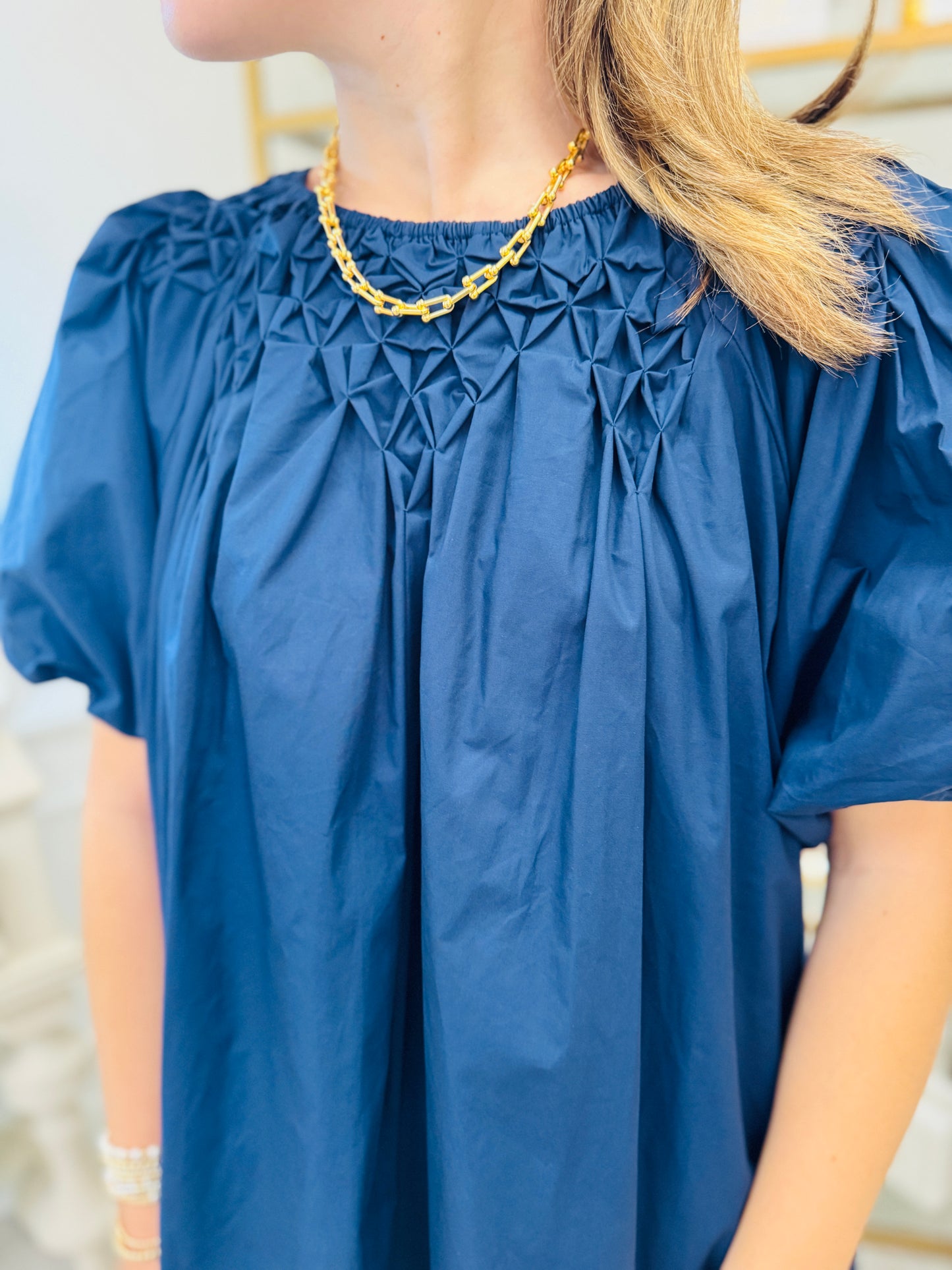 The Sala Smocked Dress