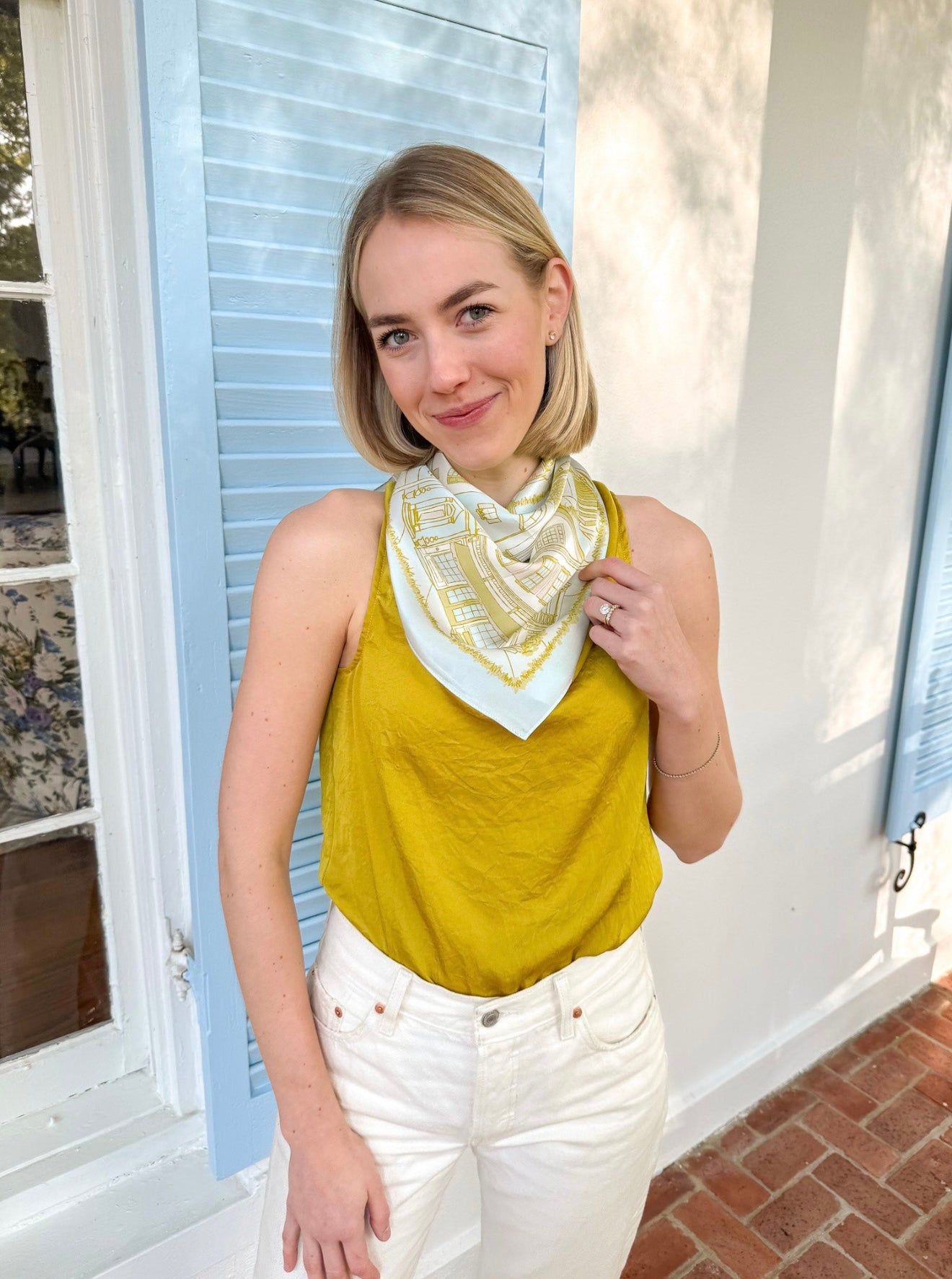 The Charleston Silk Scarf