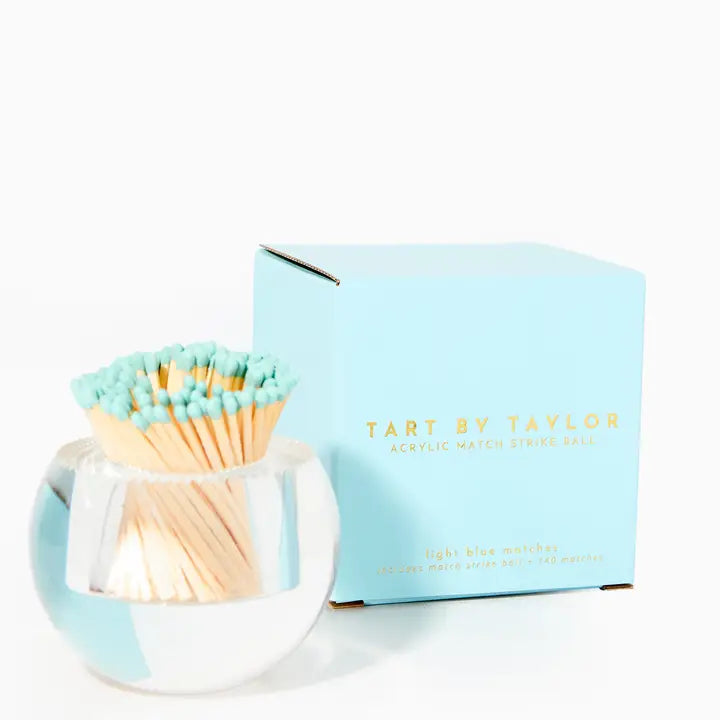 Tart by Taylor/ Acrylic Match Striker/ Light Blue