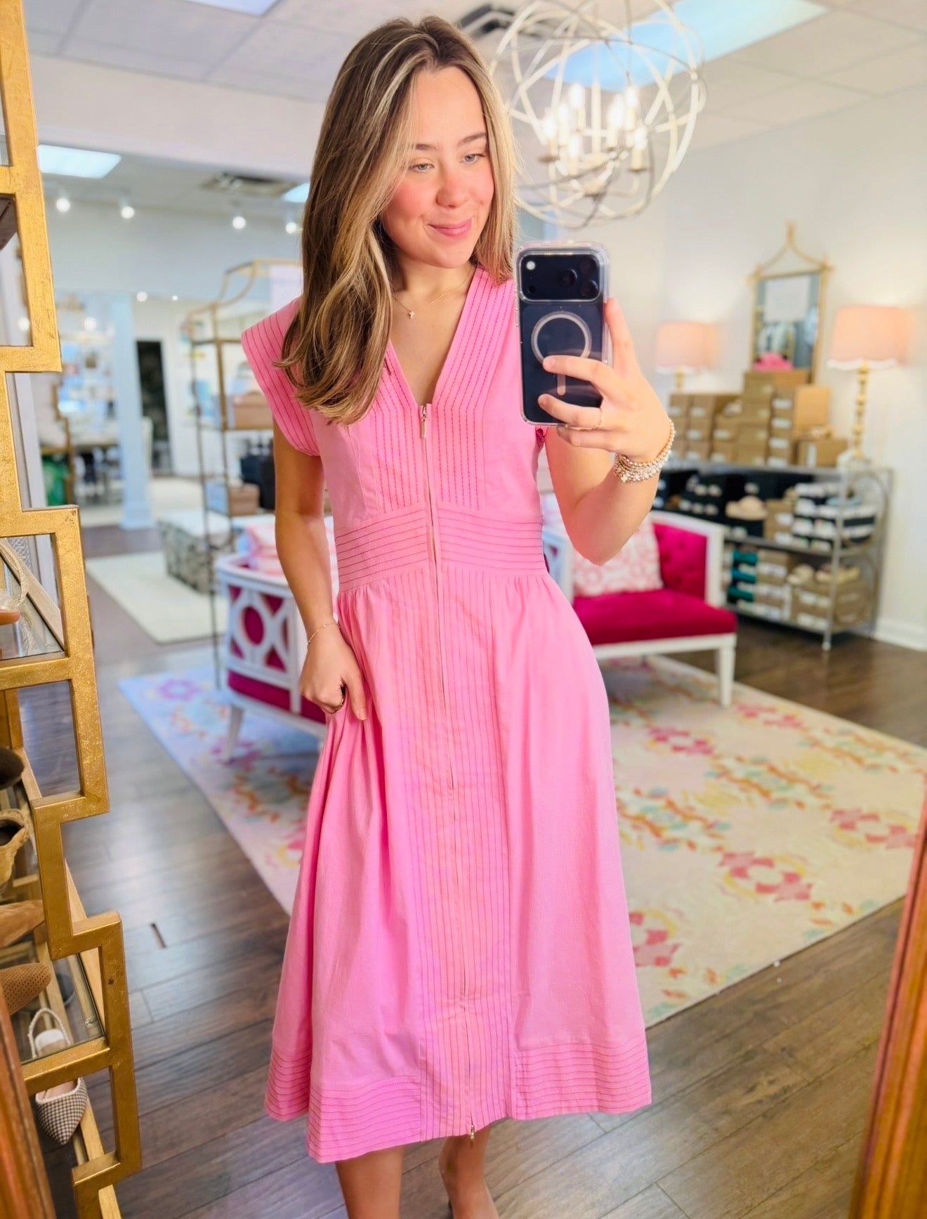 The Zeyla Zip Dress