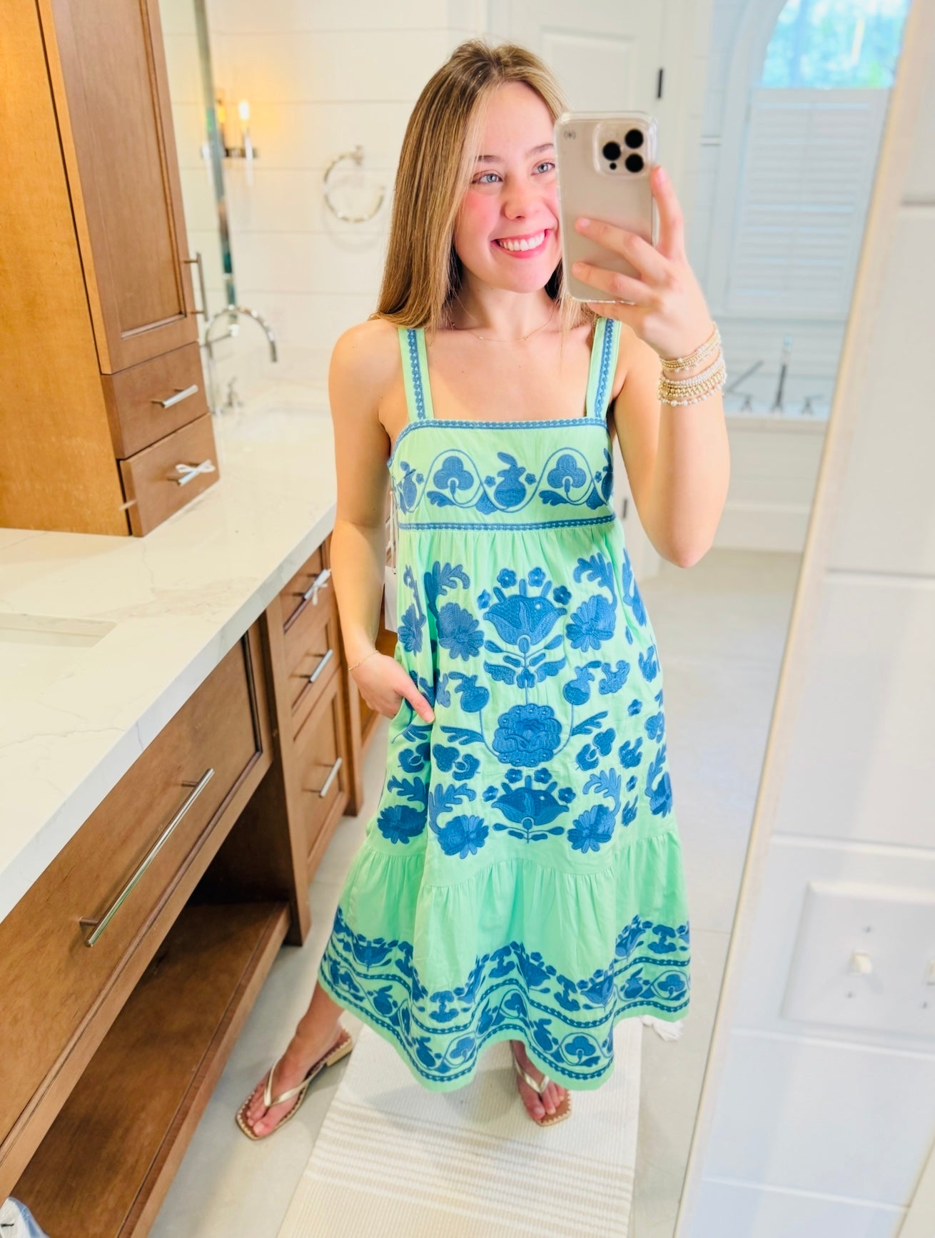 J. Marie/ Landon Midi Dress