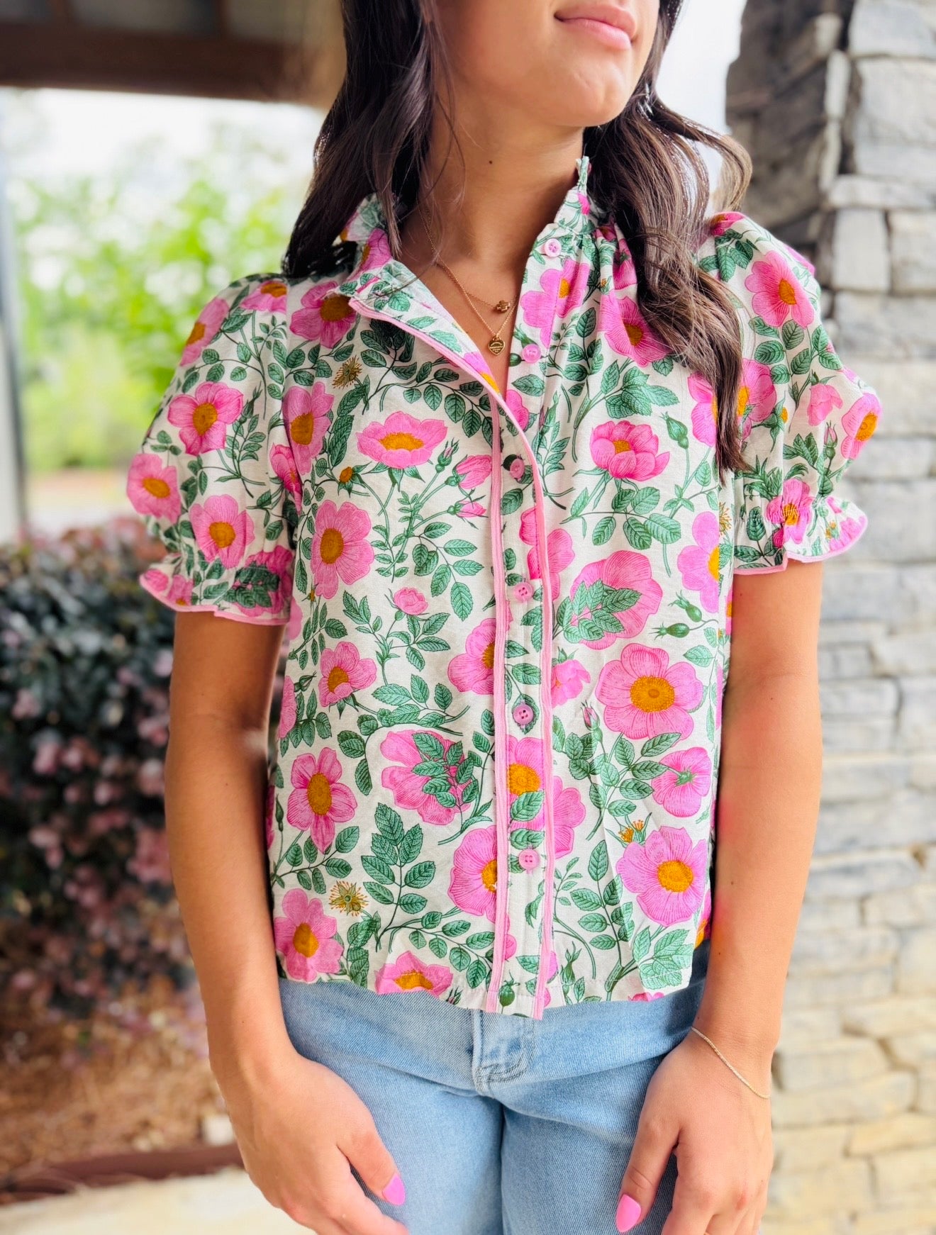 The Gretchen Garden Top