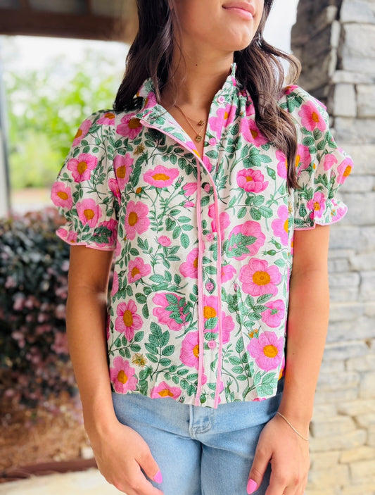 The Gretchen Garden Top