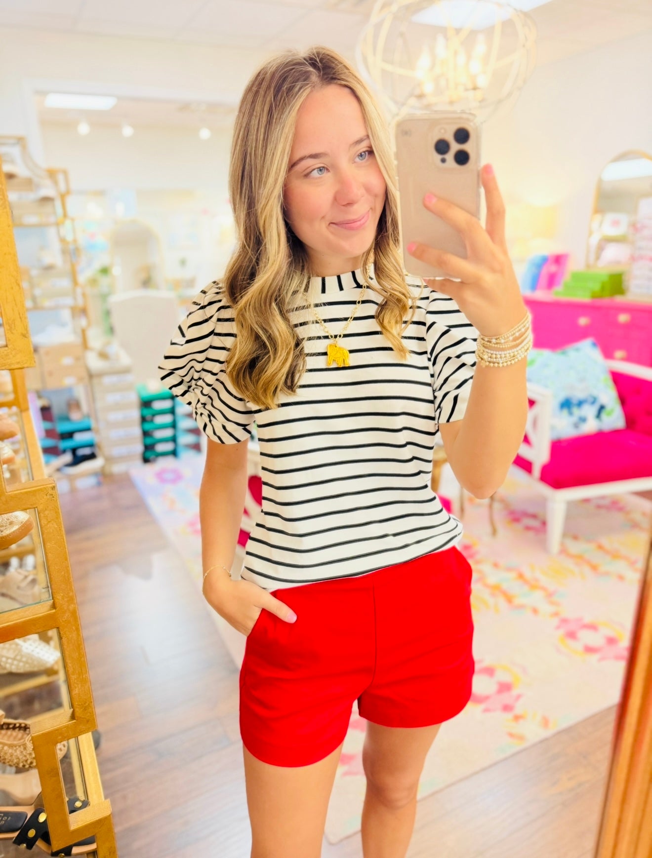 The Hollie High Waisted Shorts