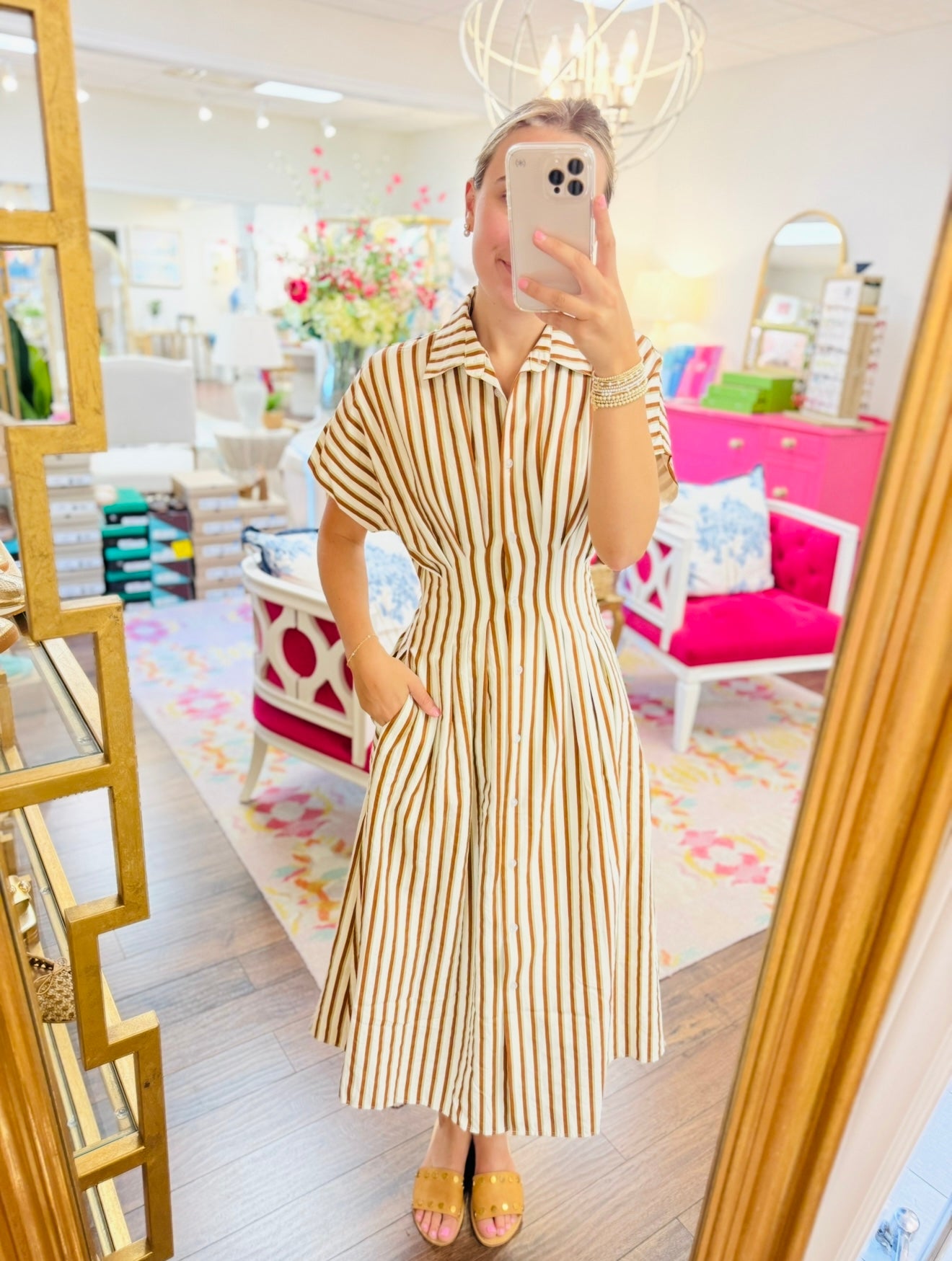 The Sawyer Striped Maxi
