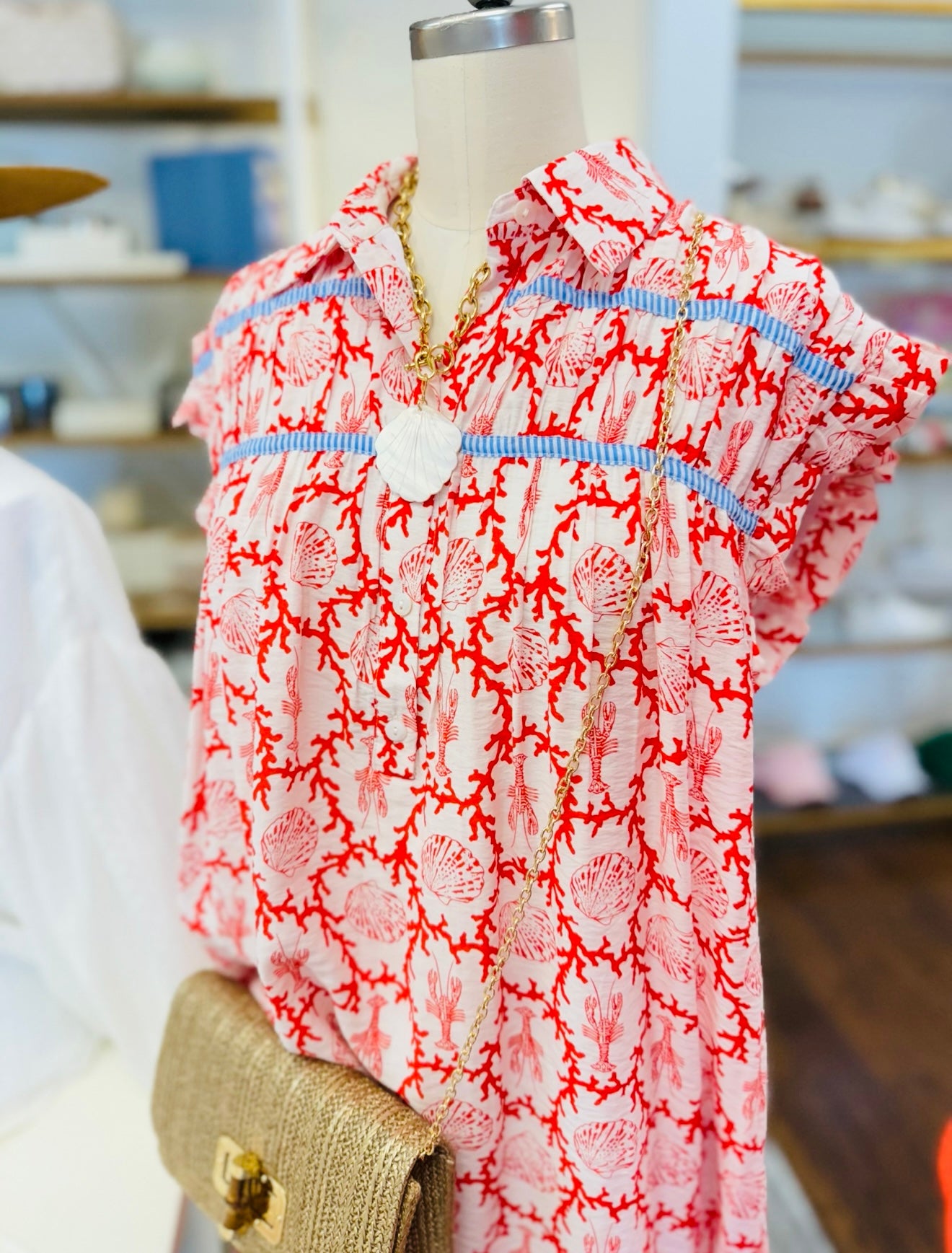 The Seaside Printed Dress