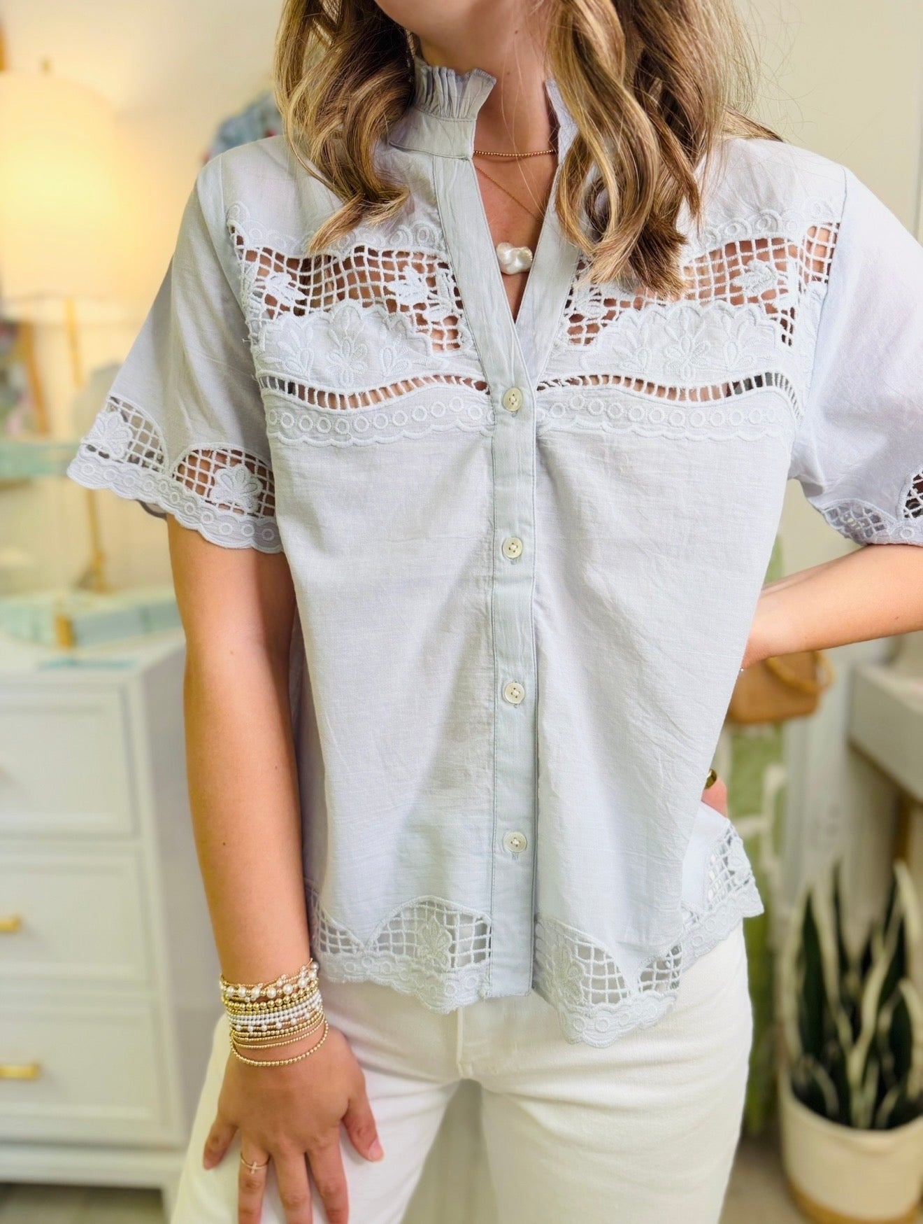 The Lonna Lace Top