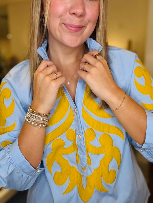 The Bimi Baroque Blouse
