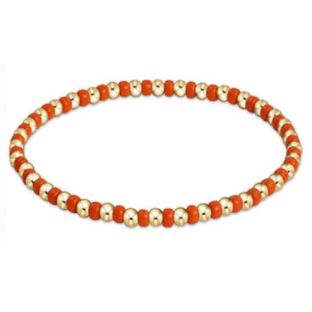 ENewton/ Gameday Hope Grateful Bracelet/ Bright Red
