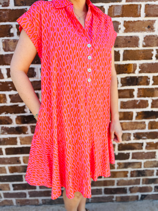 Uncle Frank/ The Giverne Graphic Dress