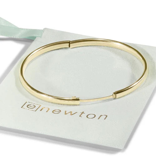 ENewton/ Cherish Gold Bangle Bracelet-Small