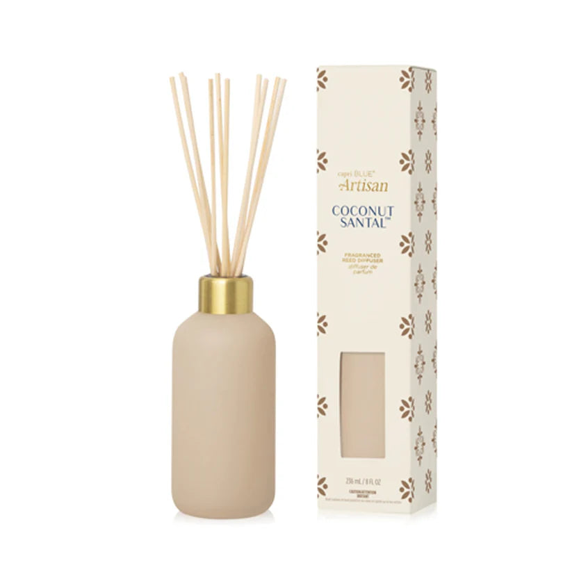 Capri Blue/ Artisan Terrazza Velluto Reed Diffuser/ Coconut Santal