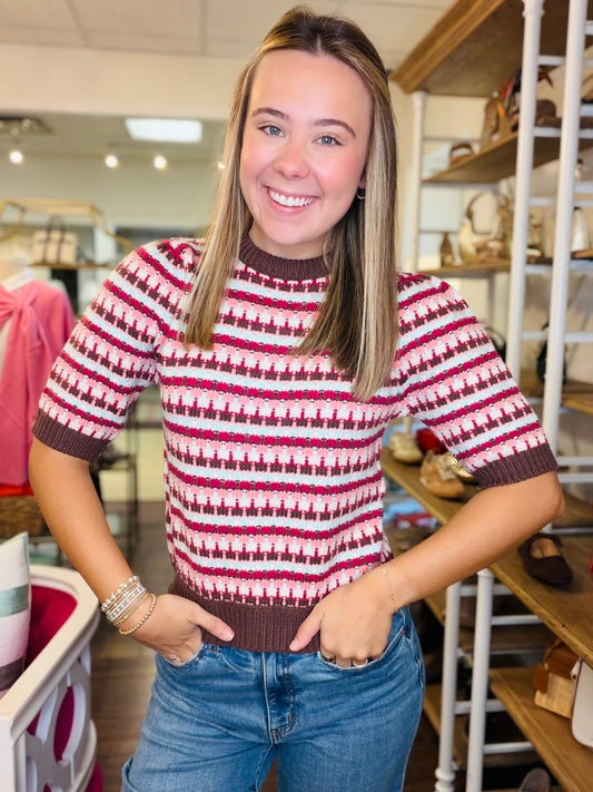 The Kyndall Knit Top
