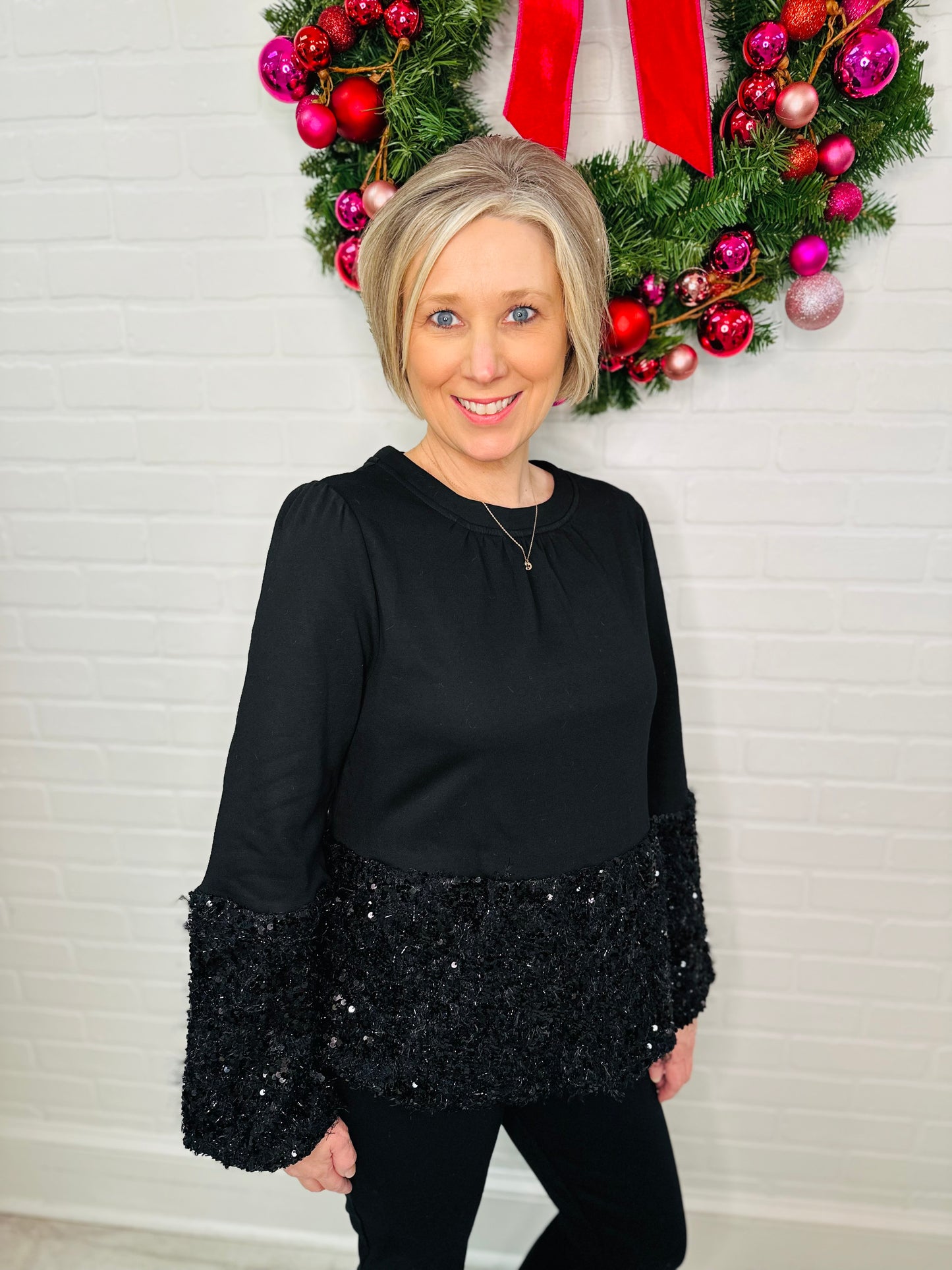 The Shea Sequin Top/ FINAL SALE