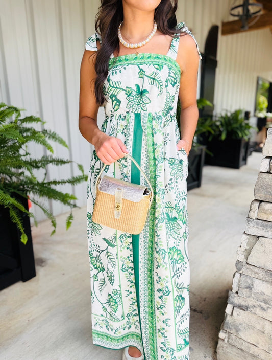 Jade/ The Garden Bodice Midi