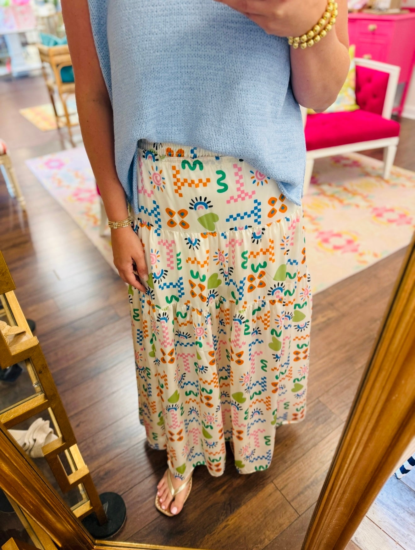 The Ellie Maxi Skirt