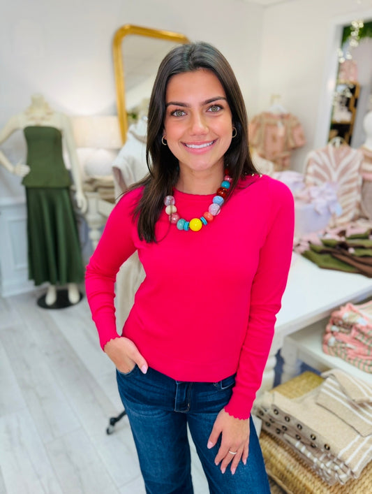 The Sharlene Studded Sweater