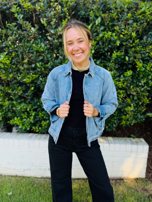 The Wynn Washed Denim Jacket