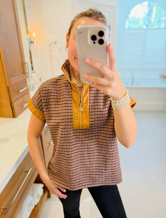 Emily McCarthy/ Poppy Pullover/ Tweed