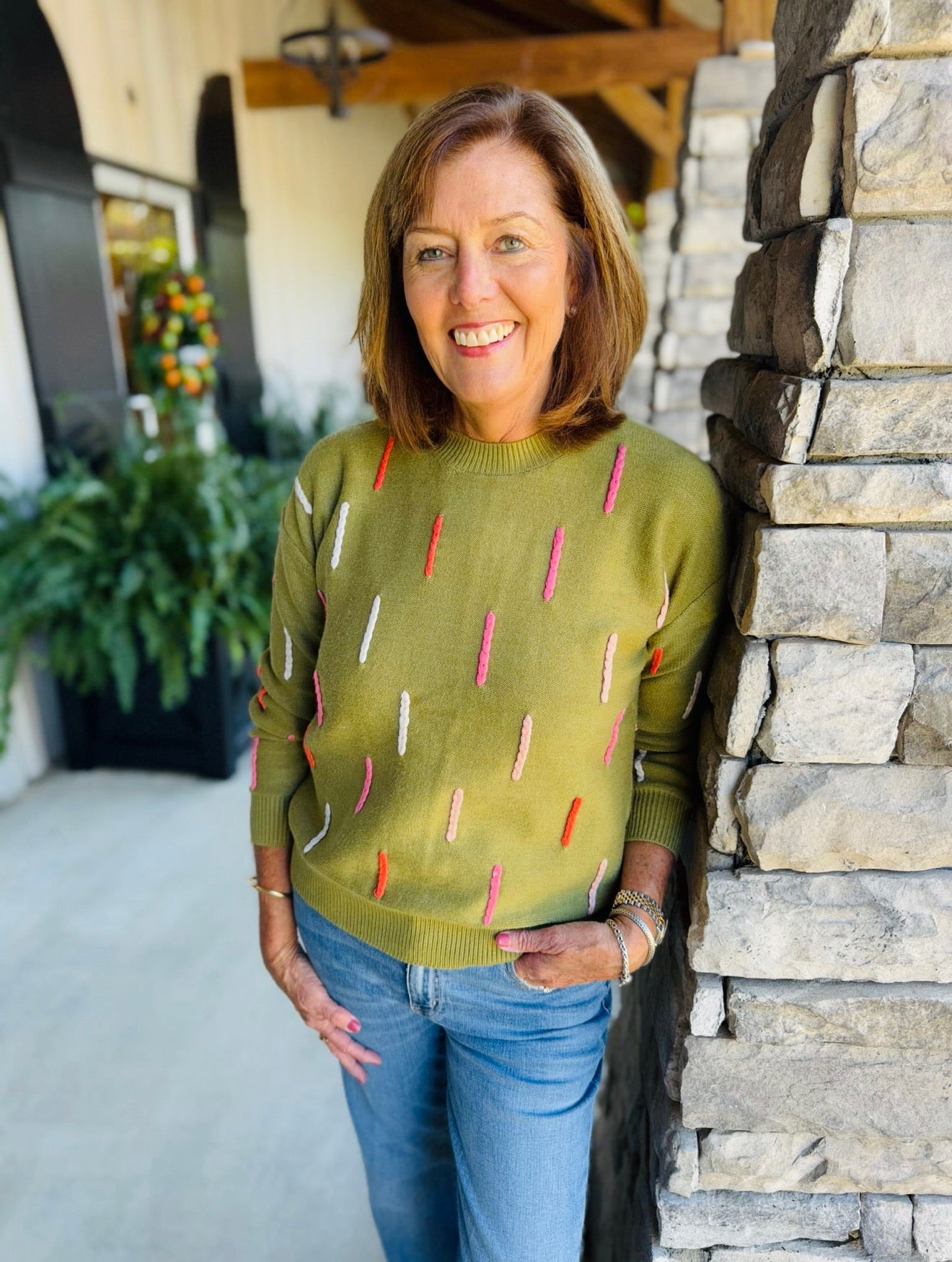 The Stevie Stitched Sweater