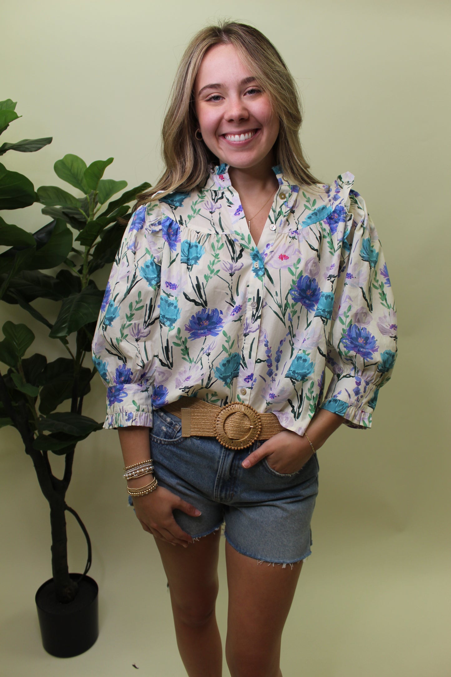The Fella Floral Top